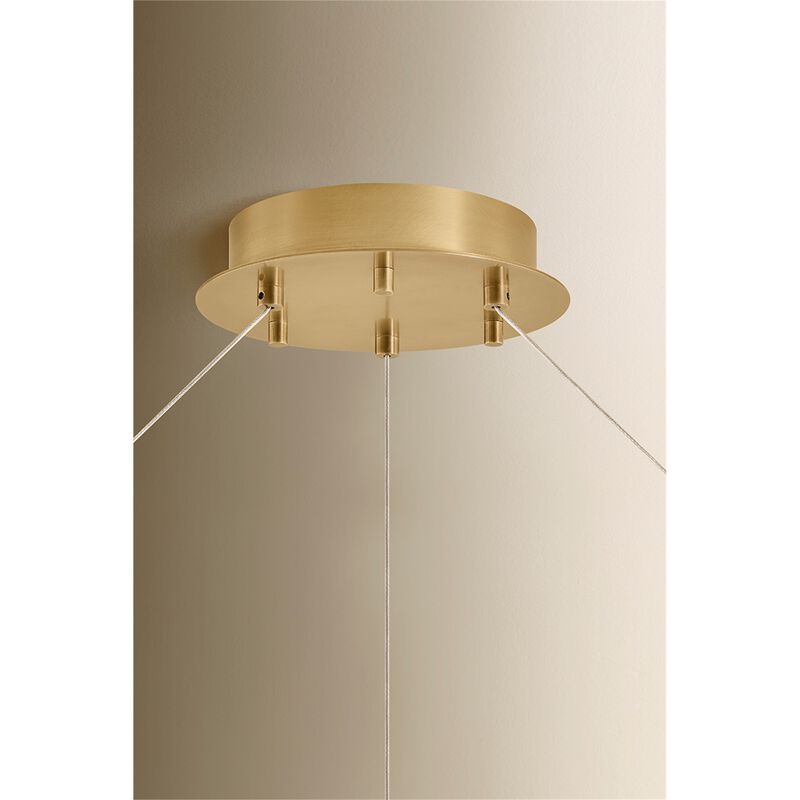 Claddon Large Chandelier by Sonneman